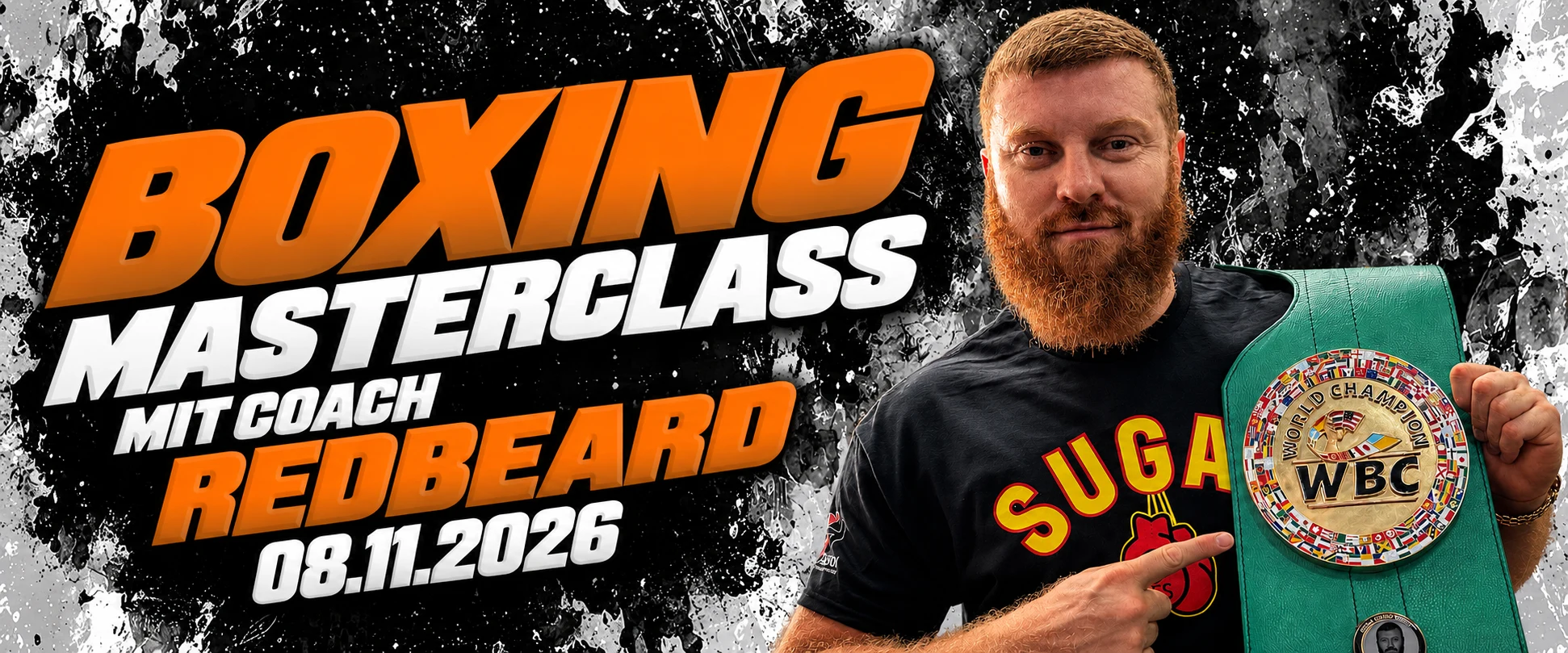 Boxing Masterclass mit Coach Redbeard, 8. November 2026