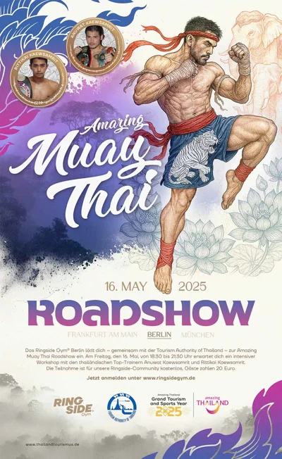 Veranstaltungsposter: Amazing Muay Thai Roadshow