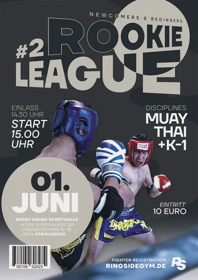 Veranstaltungsposter: Rookie League #2