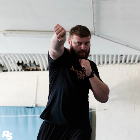 David Golani beim Boxtraining im Ringside Gym im Juli 2024