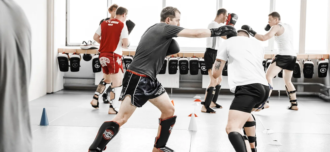 Muay Thai Partnertraining im Ringside Gym