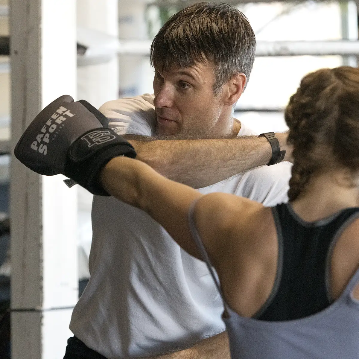 Albert Polze im Muay Thai Training