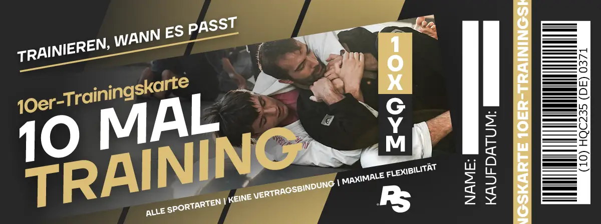 Produktbild BJJ &ndash; 10er-Trainingskarte