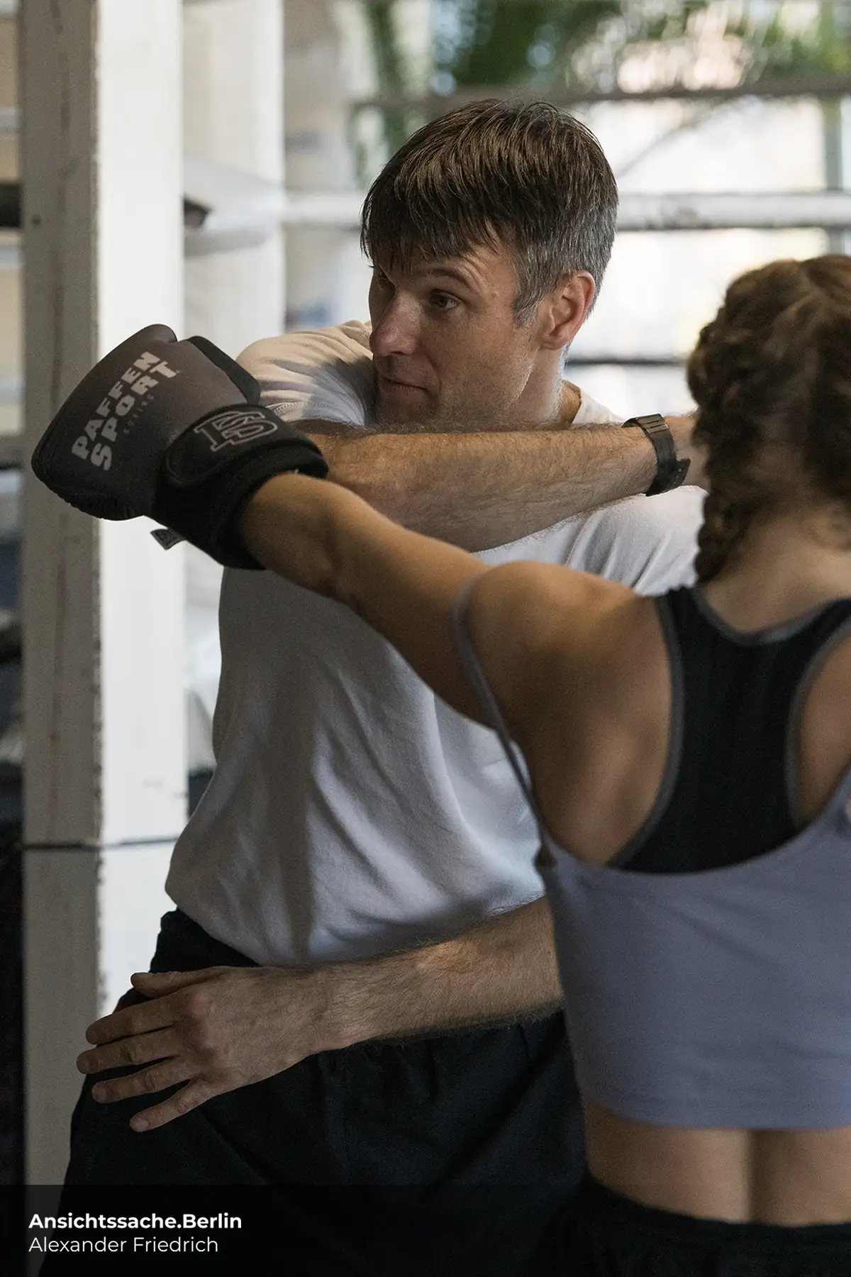 Albert Polze im Muay Thai Training