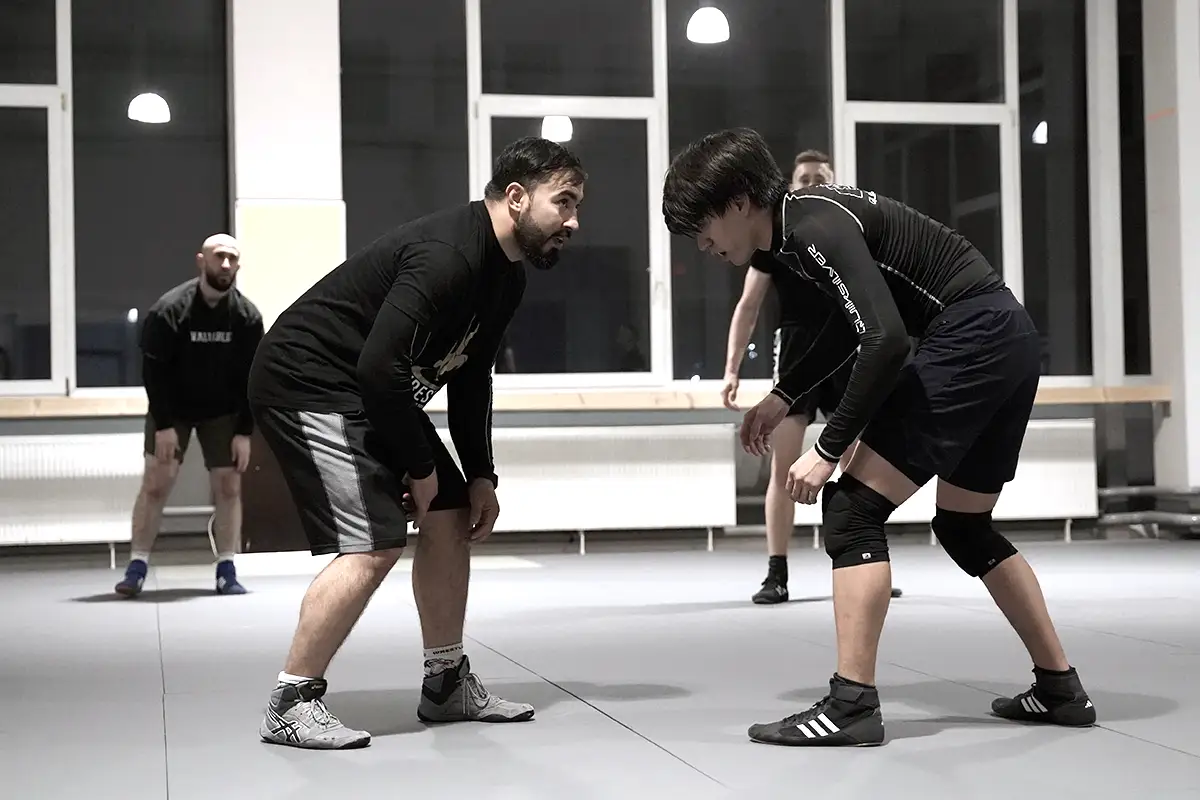 Wrestling Trainerteam Monir Rahimi