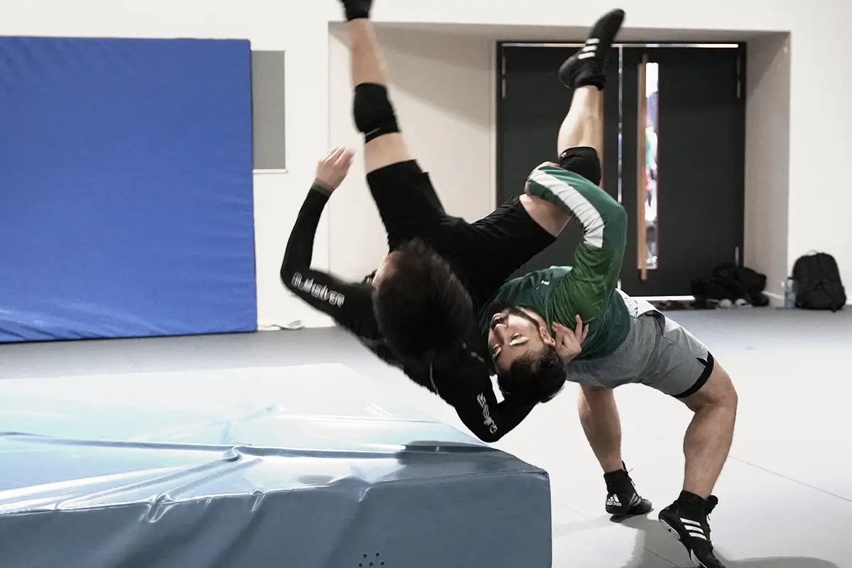 Wrestling Trainerteam Monir Rahimi