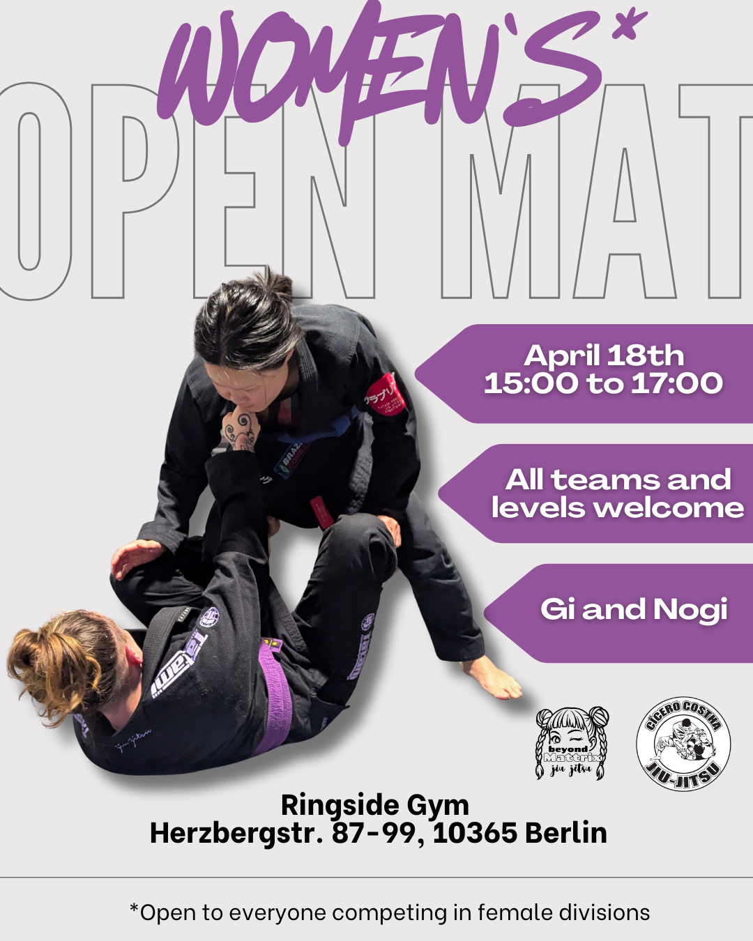 Women's Open Mat im Ringside Gym
