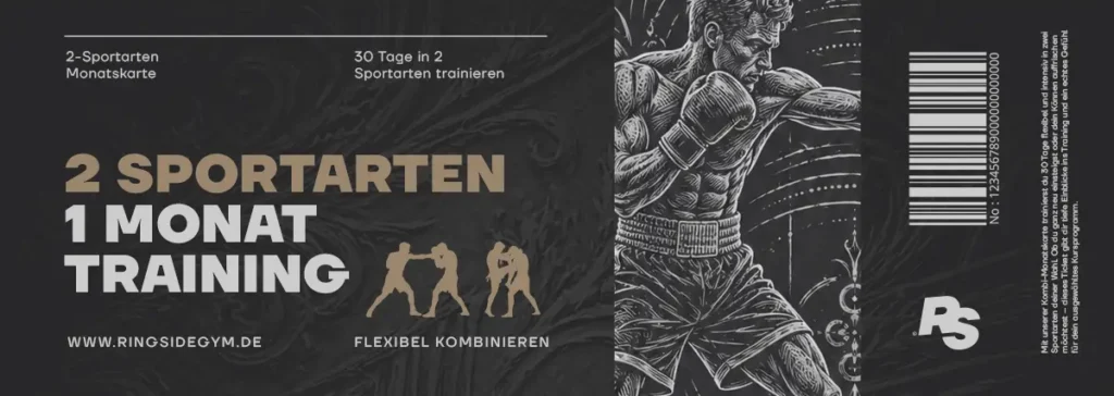 Ticket Boxen + FMA - 1 Monat Kombi-Training