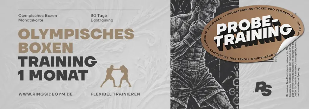 Ticket Boxen - 1 Monat Probetraining