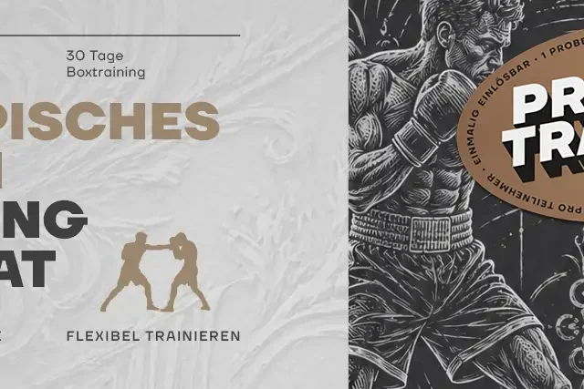 Boxen - 1 Monat Probetraining