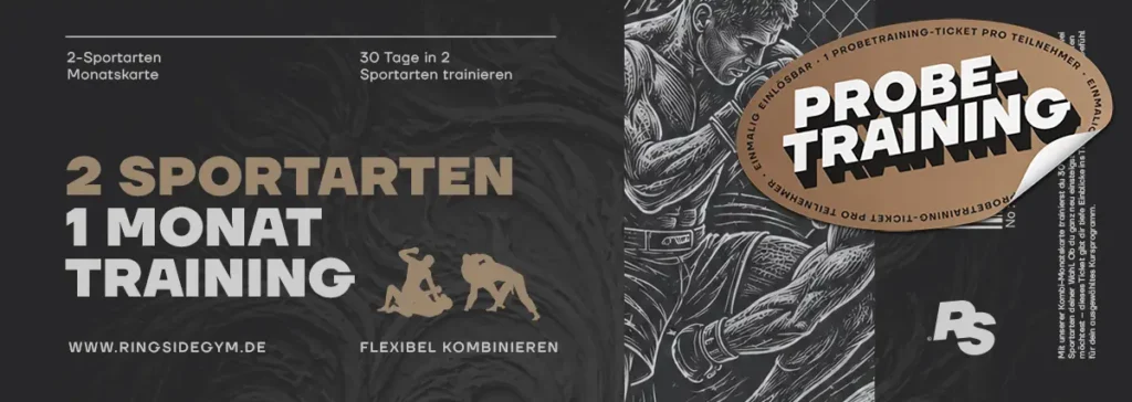 Ticket MMA + FMA - 1 Monat Kombi-Probetraining